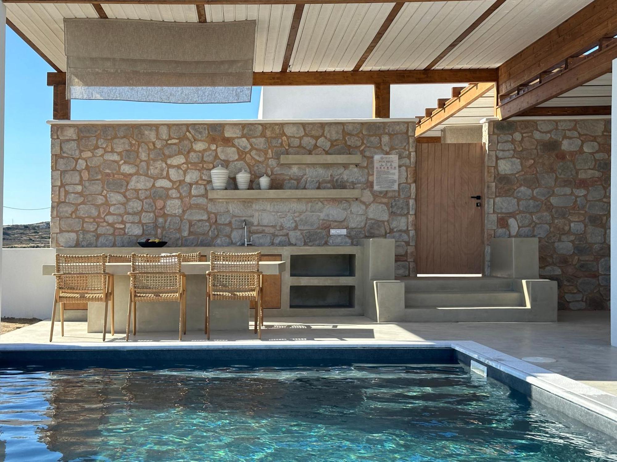 Adriana Luxury Villas Adamantas  Luaran gambar