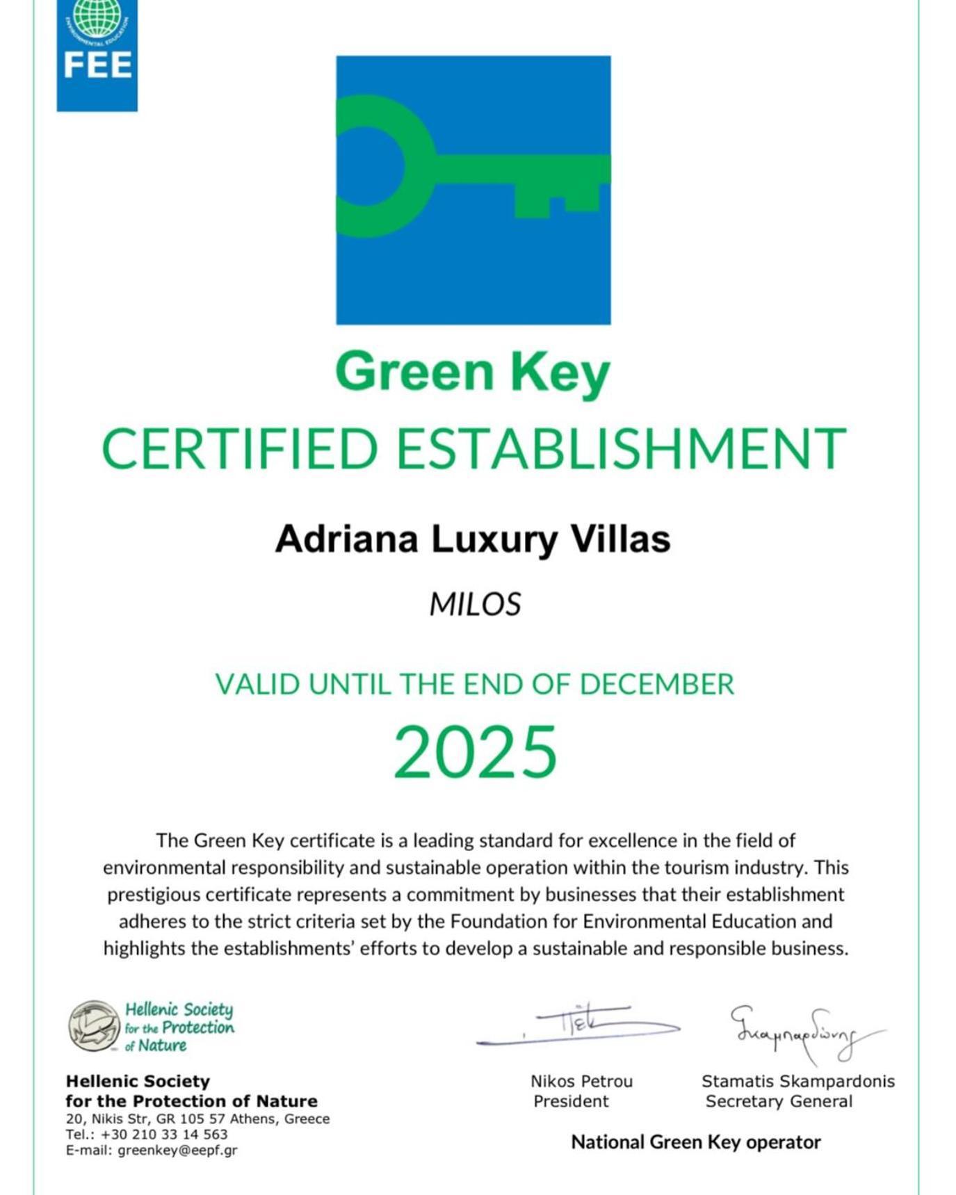 Adriana Luxury Villas Adamantas  Luaran gambar